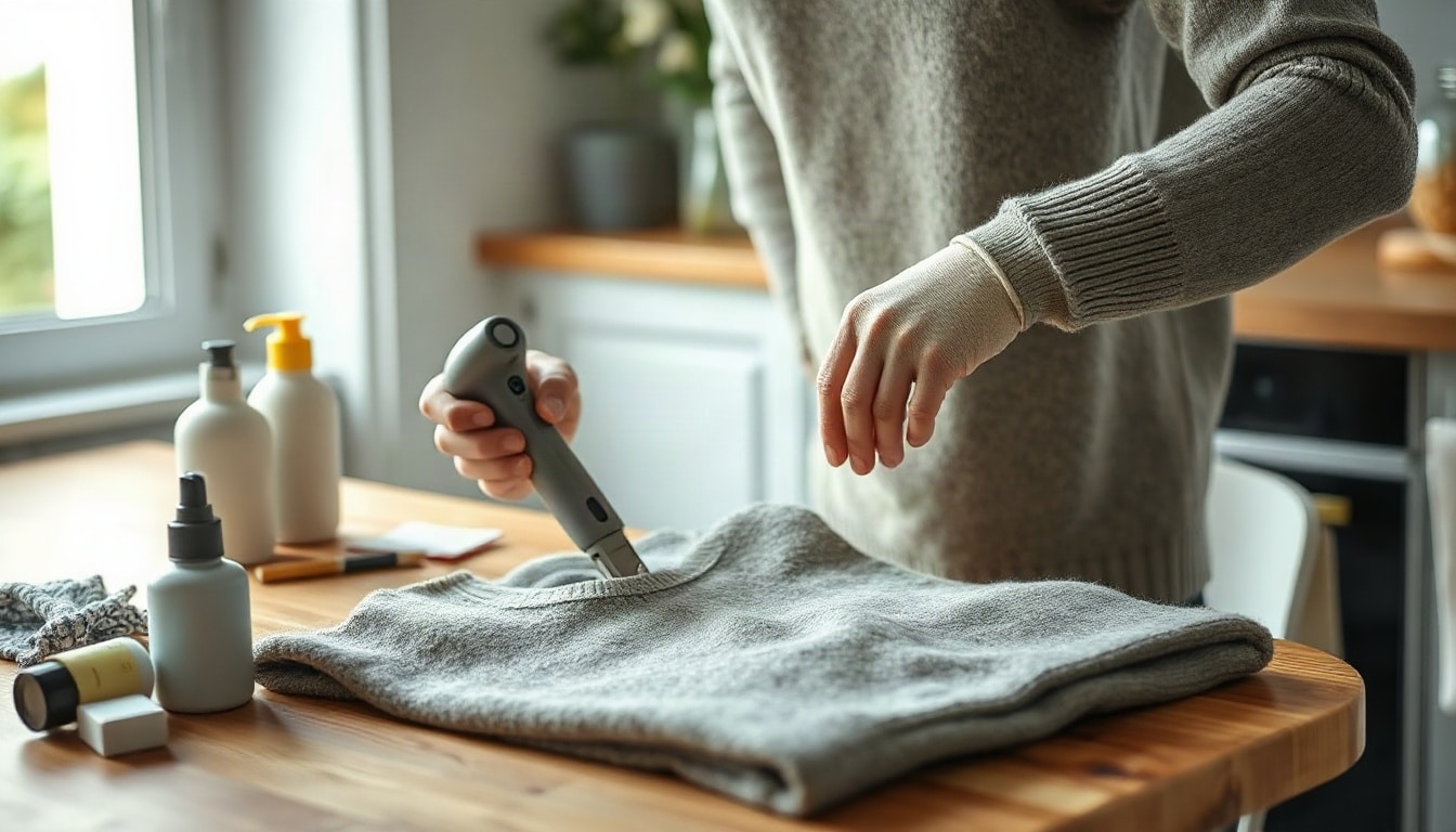 Comment enlever les bouloches sur un pull sans l&rsquo;abîmer davantage